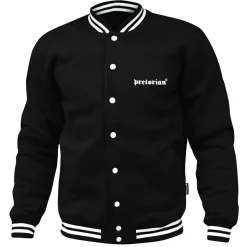 Bluza bejsbolówka Pretorian "Logo" - czarna