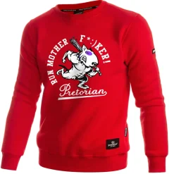 Bluza Pretorian "Run motherf*:)ker!" - czerwona