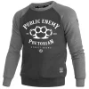 Bluza raglanowa Pretorian "Public Enemy" - grafitowa