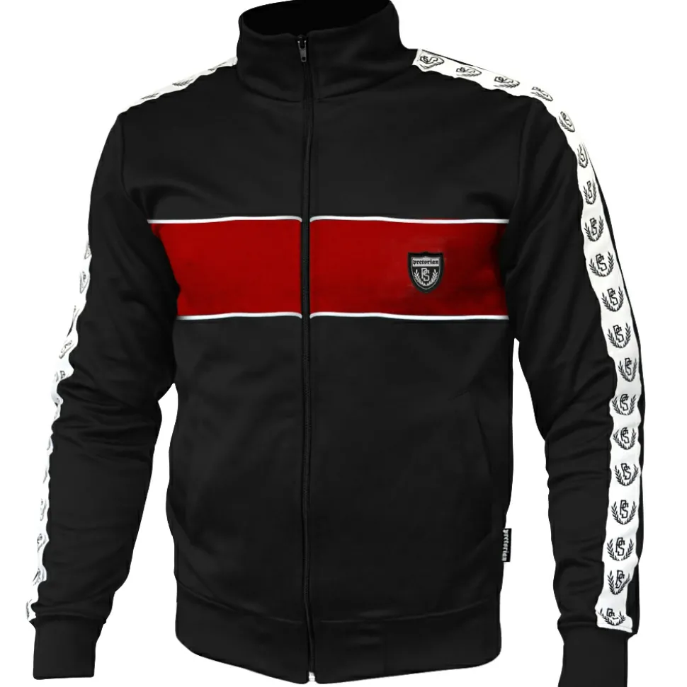 Bluza rozpinana Pretorian "Shield" - czarna