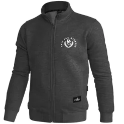 Bluza rozpinana Pretorian "Only for winners" - grafitowa