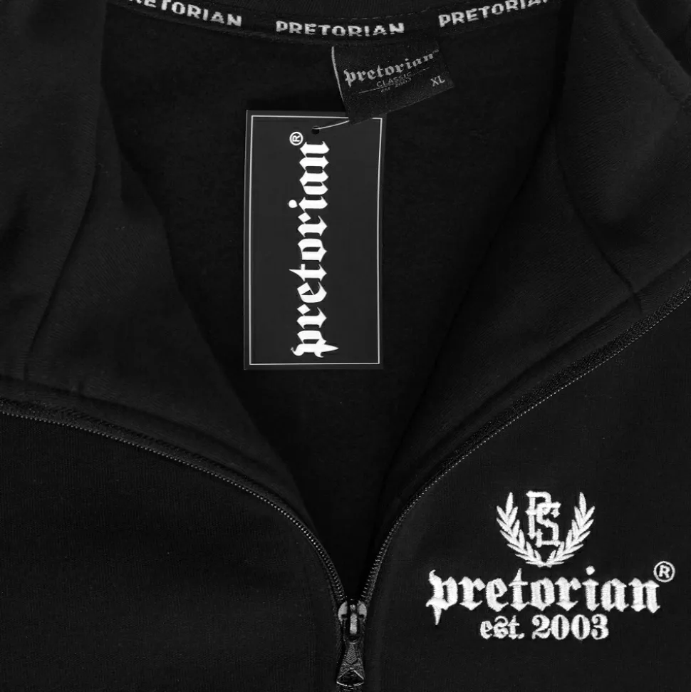 Bluza rozpinana Pretorian "Pretorian est. 2003" - czarna