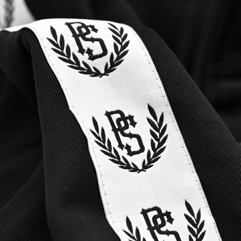 Bluza rozpinana Pretorian "Logo" - czarna