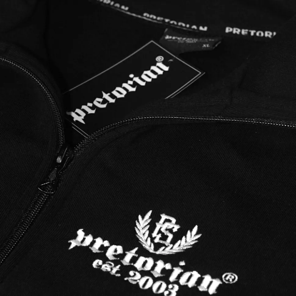 Bluza rozpinana Pretorian "Pretorian est. 2003" - czarna