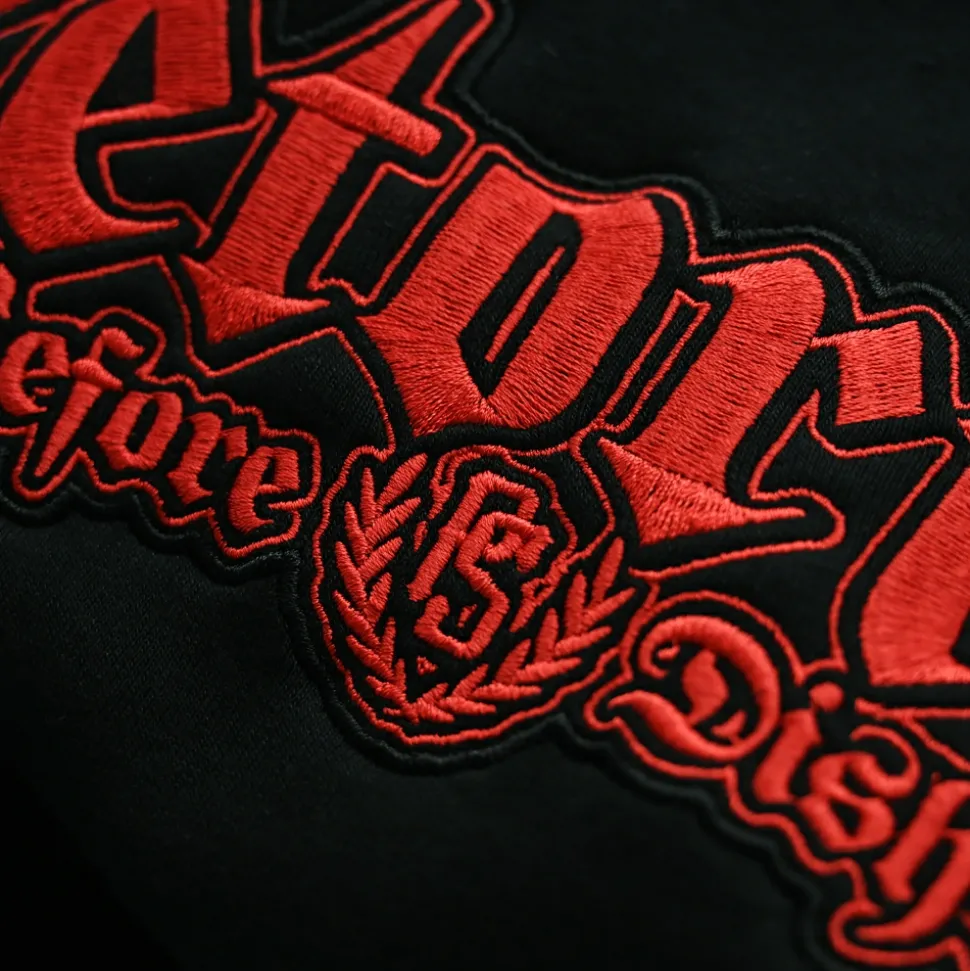 Bluza rozpinana z kapturem Pretorian "Honour - Red"