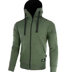 Bluza z kapturem Pretorian "Protect" - khaki