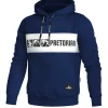 Bluza z kapturem Pretorian "Fight Division" - granatowa