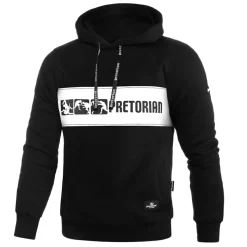 Bluza z kapturem Pretorian "Fight Division" - czarna
