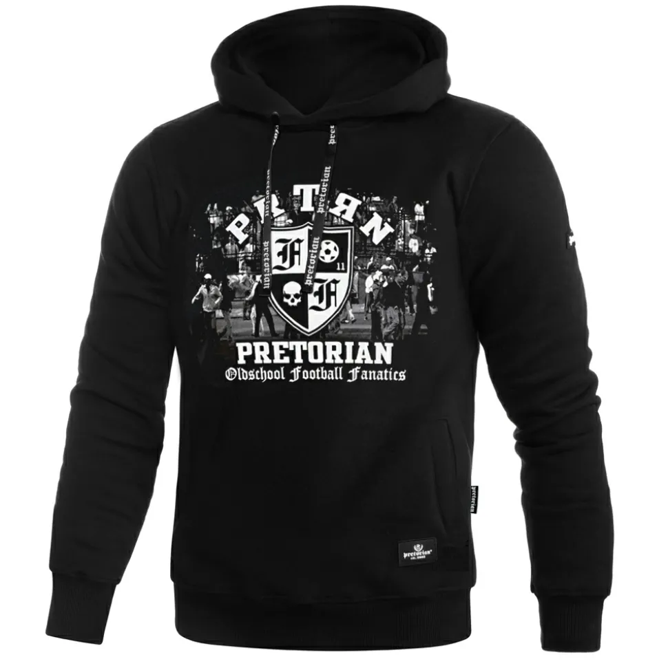 Bluza z kapturem Pretorian "Oldschool Football Fanatics"