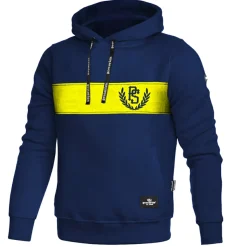 Bluza z kapturem Pretorian "Trouble Yellow Strap"