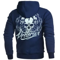Bluza z kapturem Pretorian "No Mercy" - granatowa