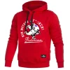 Bluza z kapturem Pretorian "Run motherf*:)ker!" - czerwona