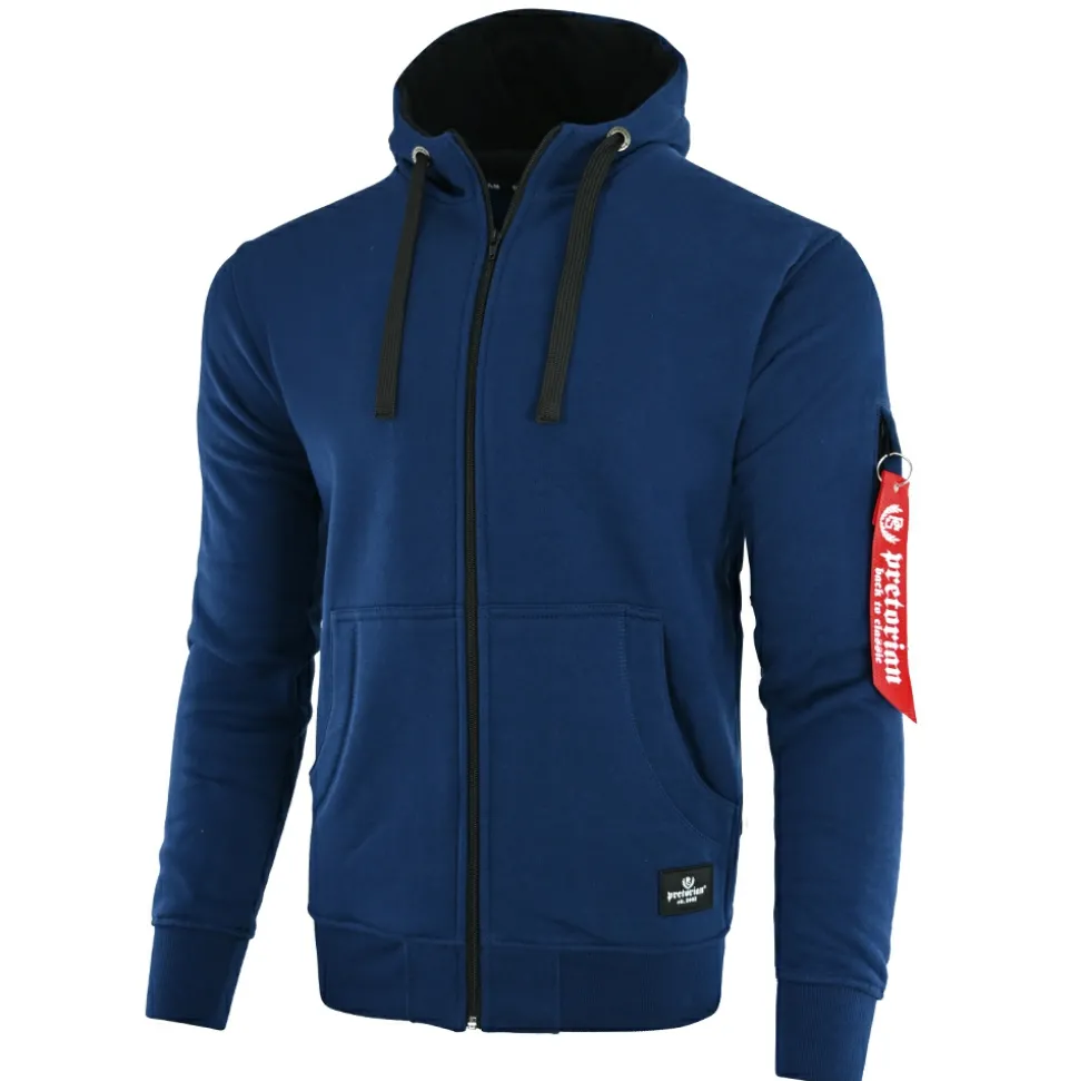 Bluza z kapturem Pretorian "Air" - granatowa
