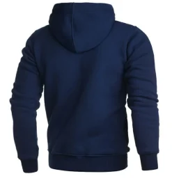 Bluza z kapturem Pretorian "Strength" - granatowa