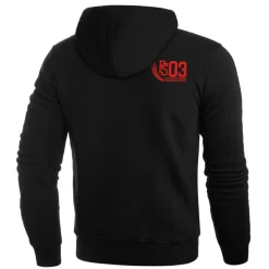 Bluza z kapturem Pretorian "Side" - czarna