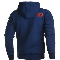 Bluza z kapturem Pretorian "Side" - granatowa