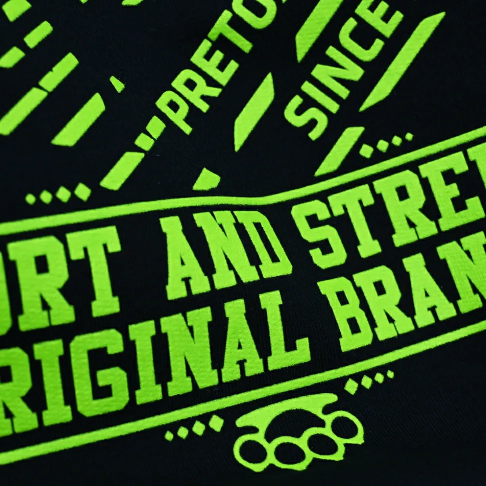Bluza z kapturem Pretorian "Original Brand" - granatowa