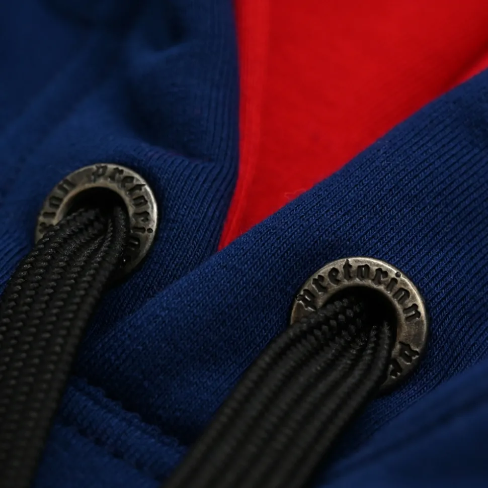 Bluza z kapturem Pretorian "Strength" - granatowa
