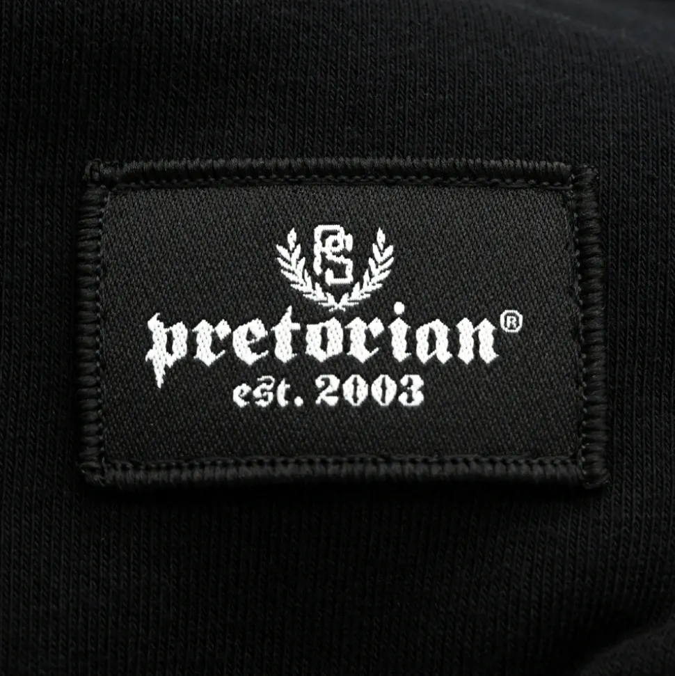 Bluza z kapturem Pretorian "Back to classic" - czarny/czarny