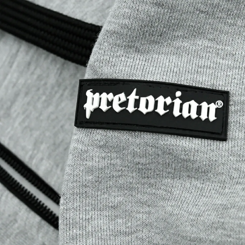 Bluza z kapturem Pretorian "Protect" - szara