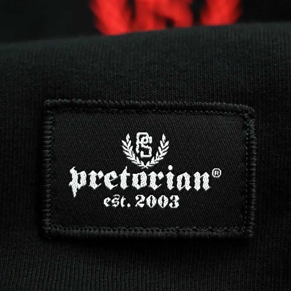 Bluza z kapturem Pretorian "Battle" - czarna