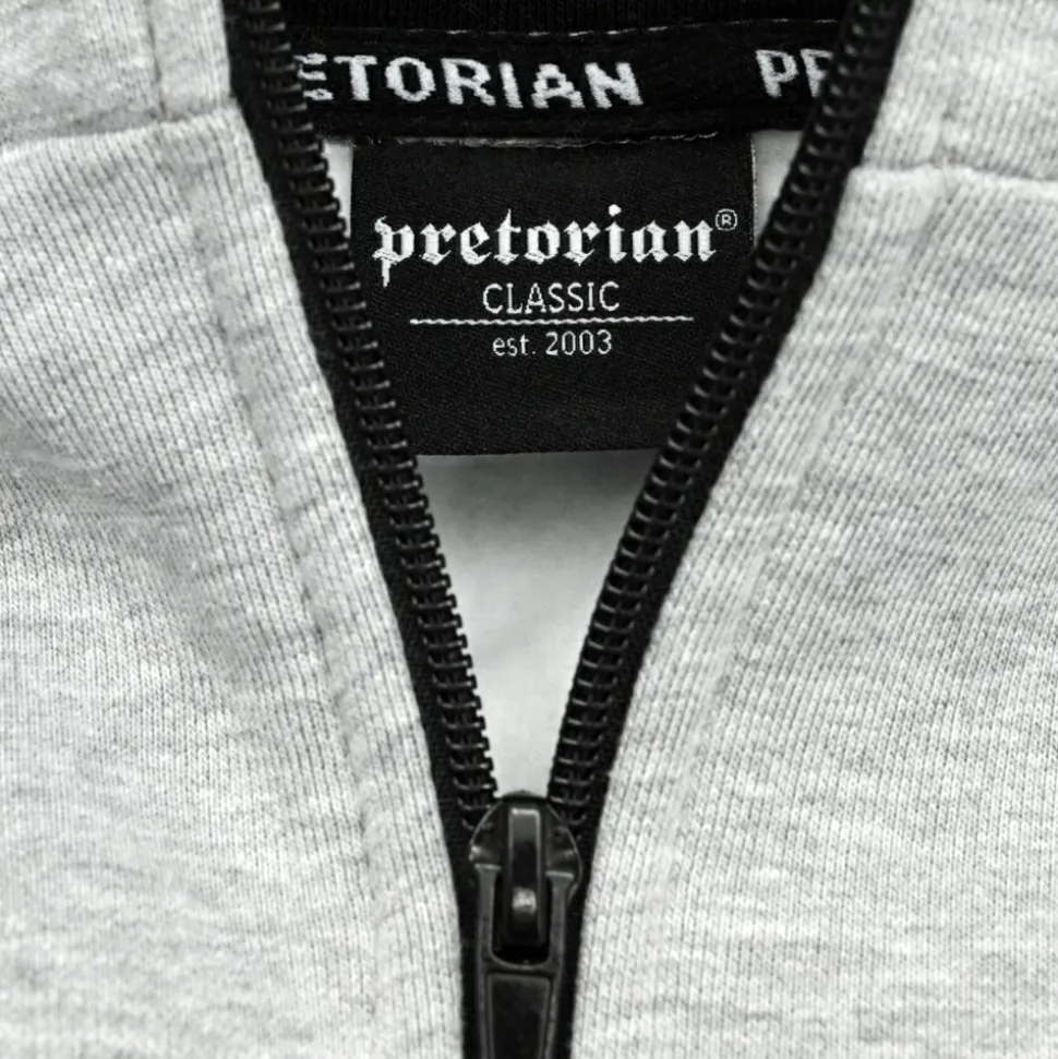 Bluza z kapturem Pretorian "Air" - szara