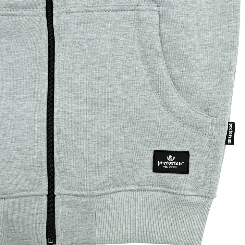 Bluza z kapturem Pretorian "Air" - szara