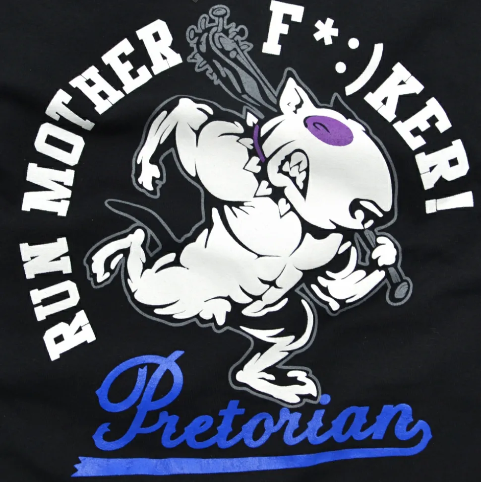 Koszulka damska Pretorian "Run motherf*:)ker!" - czarna