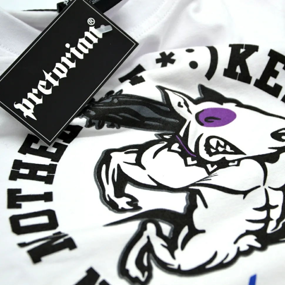 Koszulka damska Pretorian "Run motherf*:)ker!" - biała