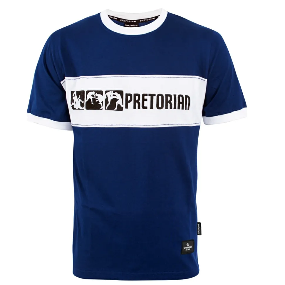 Koszulka panelowa Pretorian "Fight Division" - granatowa