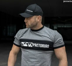 Koszulka panelowa Pretorian "Fight Division" - szara