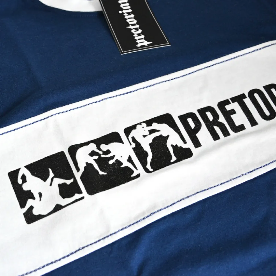 Koszulka panelowa Pretorian "Fight Division" - granatowa