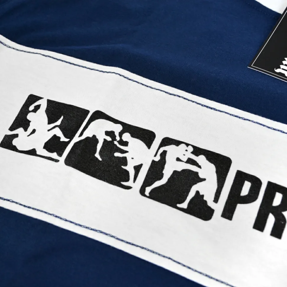 Koszulka panelowa Pretorian "Fight Division" - granatowa