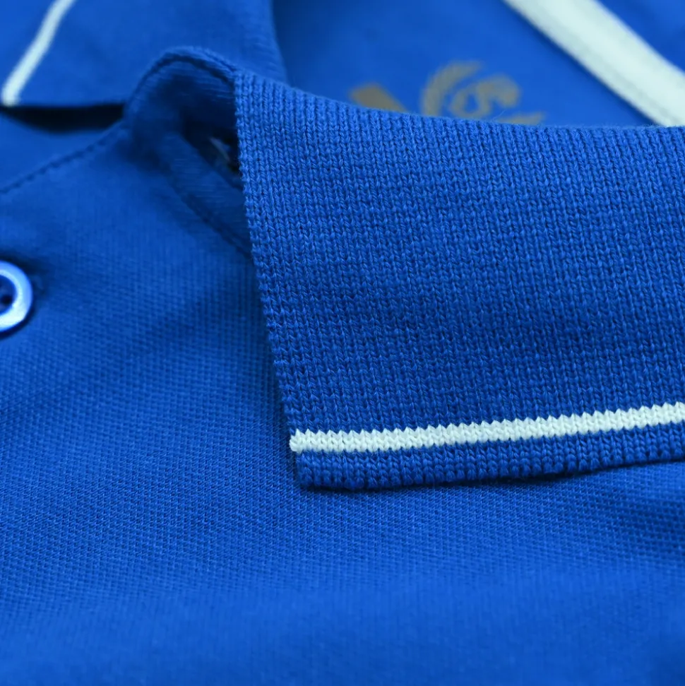 Koszulka polo Pretorian Line "Logo" - niebieska