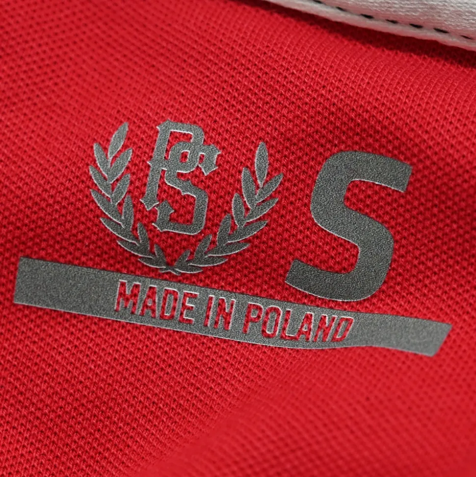 Koszulka polo Pretorian Line "PS" - czerwona