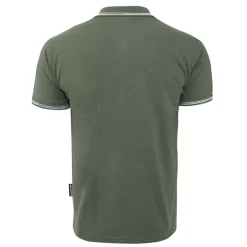 Koszulka polo Pretorian "PS" wstawki - khaki