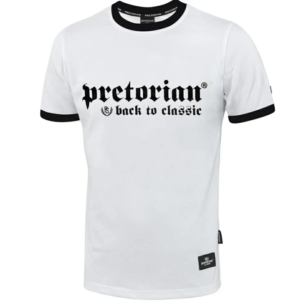 Koszulka Pretorian "Back to classic" - biała