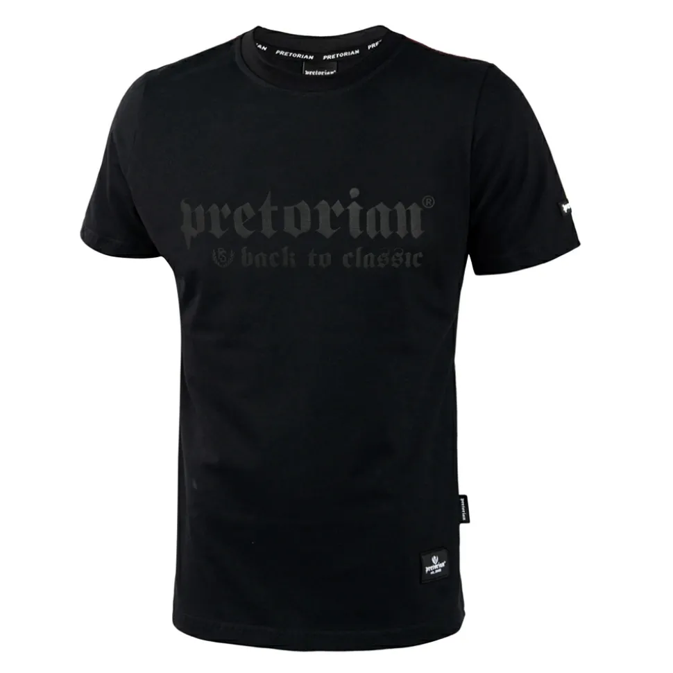 Koszulka Pretorian "Back to classic - black" - czarna