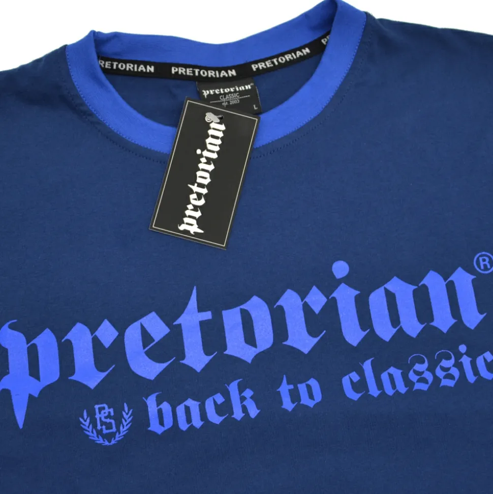 Koszulka Pretorian "Back to classic" - granatowa
