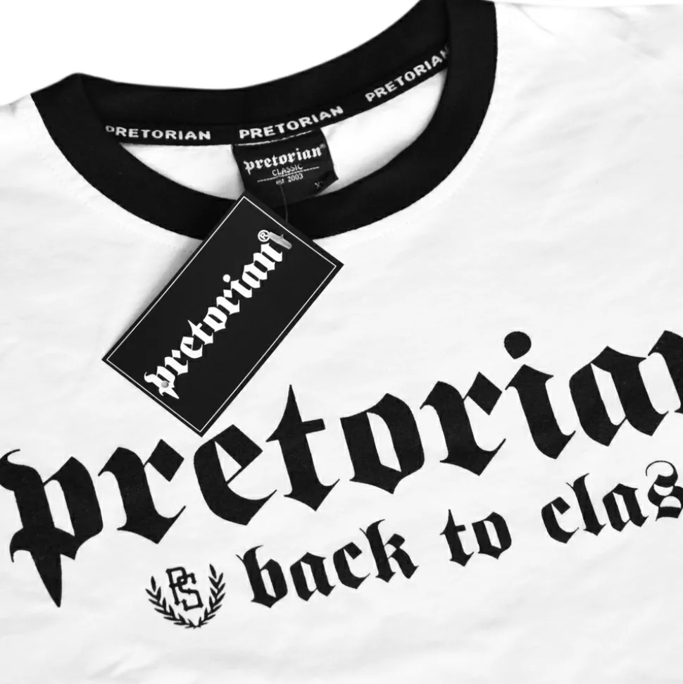 Koszulka Pretorian "Back to classic" - biała
