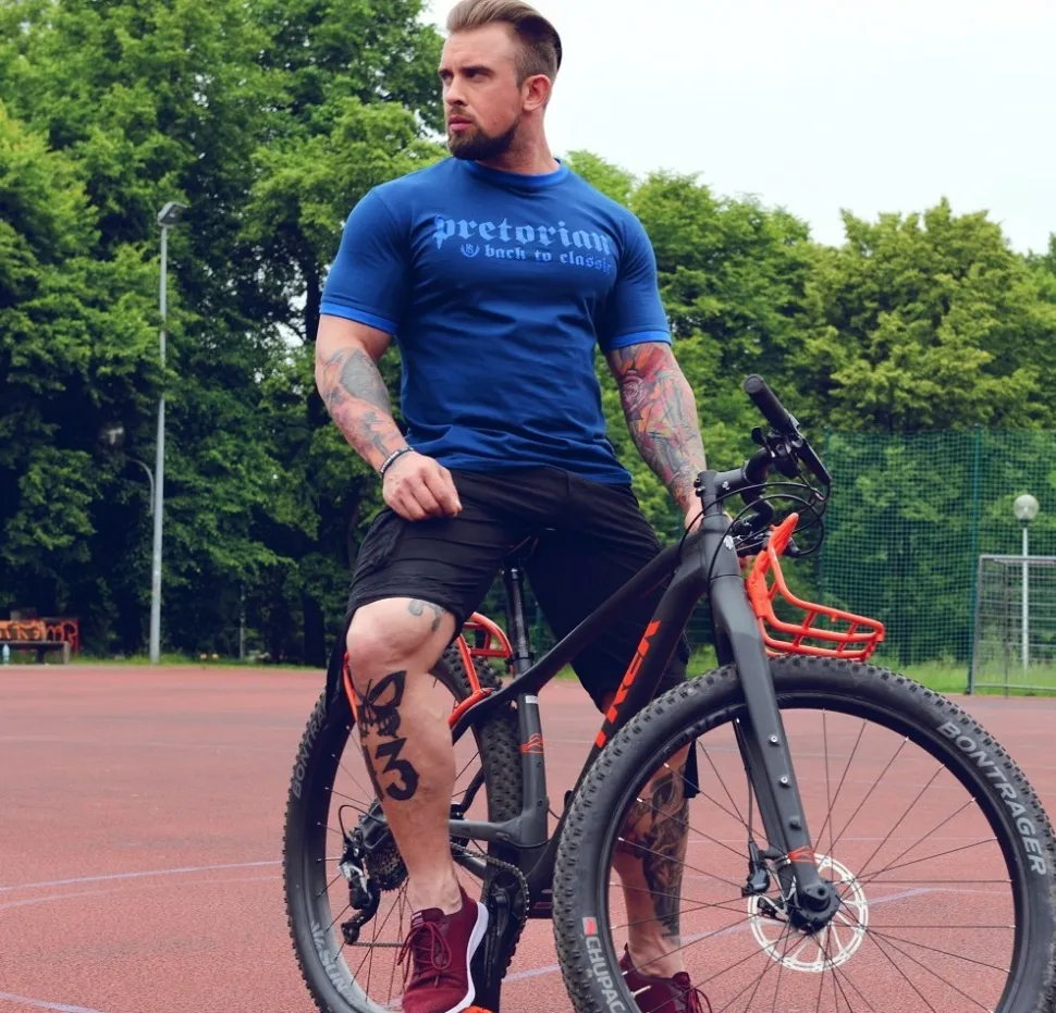 Koszulka Pretorian "Back to classic" - granatowa