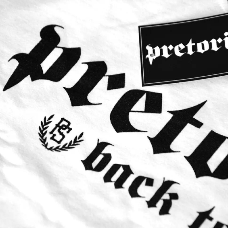 Koszulka Pretorian "Back to classic" - biała