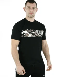 Koszulka Pretorian "Camo Strap" - czarna