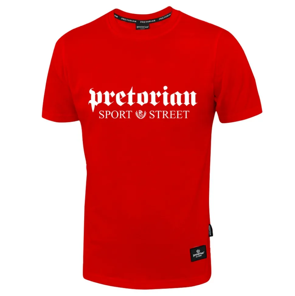 Koszulka Pretorian classic "Sport & Street" - czerwona