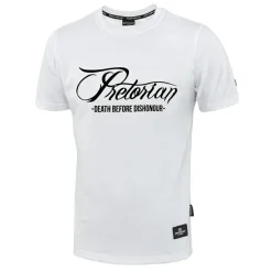 Koszulka Pretorian "Death Before Dishonour" Classic - biała