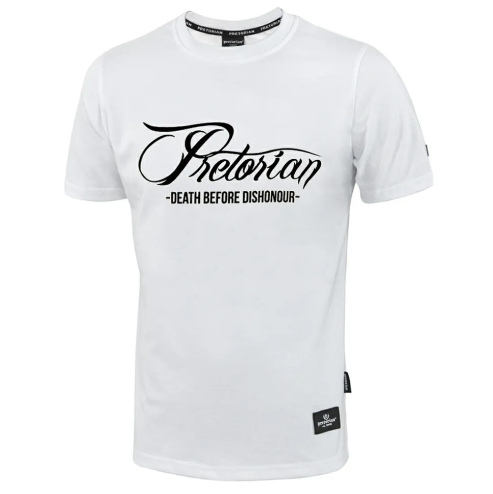 Koszulka Pretorian "Death Before Dishonour" Classic - biała