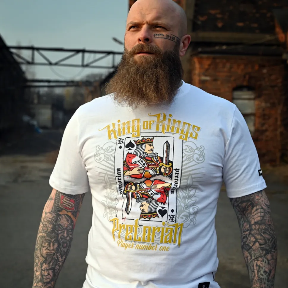 Koszulka Pretorian "King of Kings" - biała
