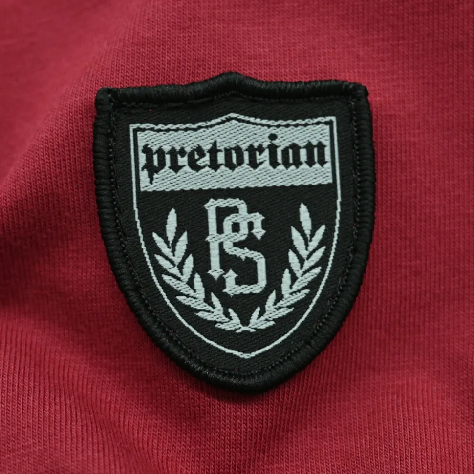 Koszulka Pretorian "Military Logo" - bordowa