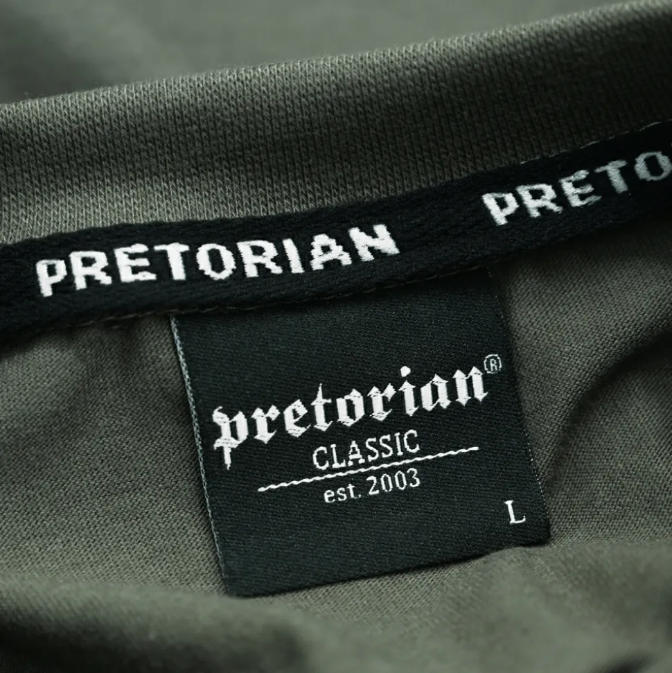 Koszulka Pretorian "Military Logo" - military khaki