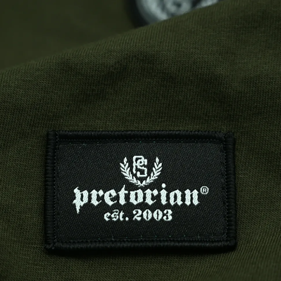 Koszulka Pretorian "Military Logo" - oliwkowa